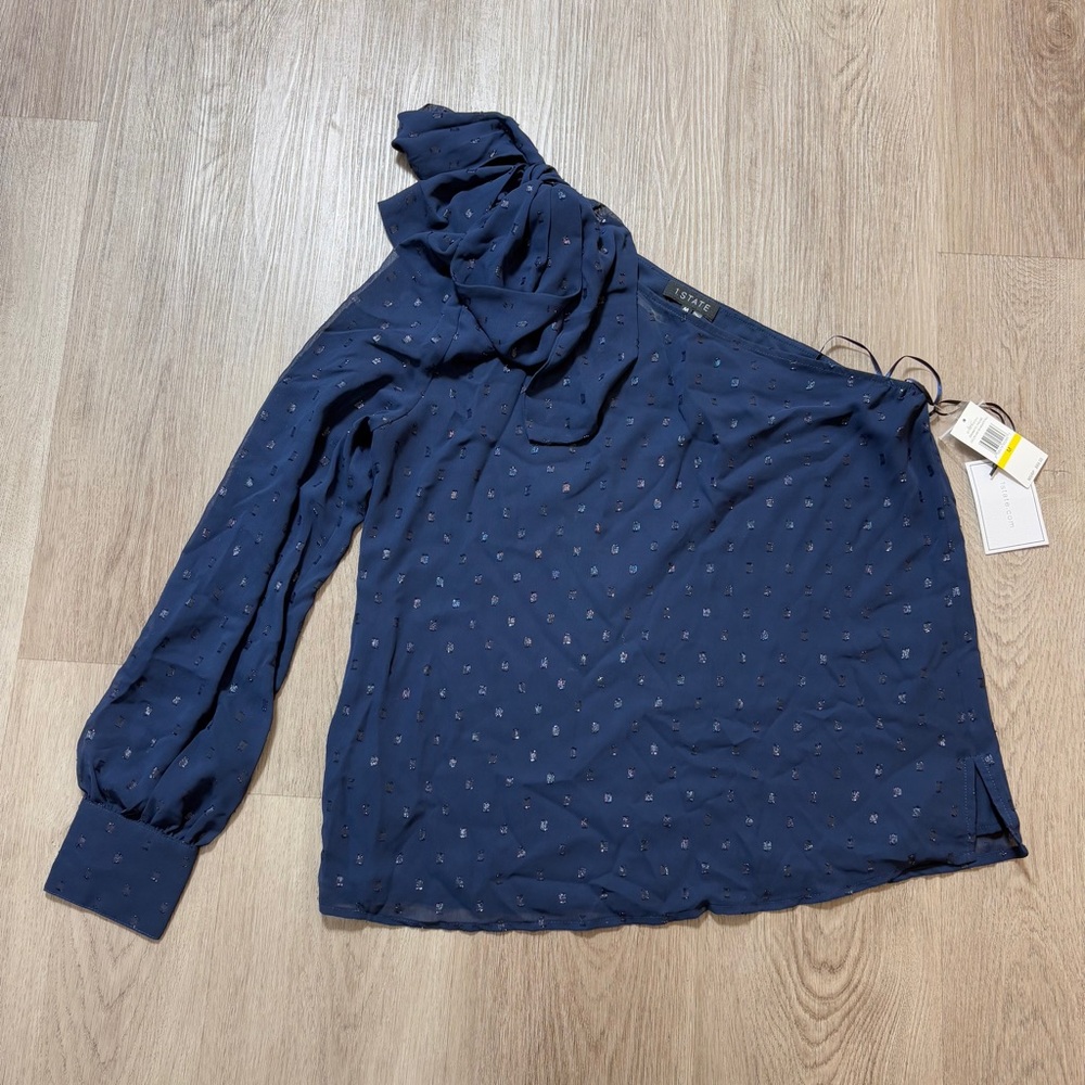 1 State‎ One Sleeve Blouse NWT
